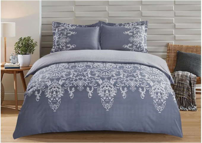 Enya 3pc Printed Duvet Cover Set Queen