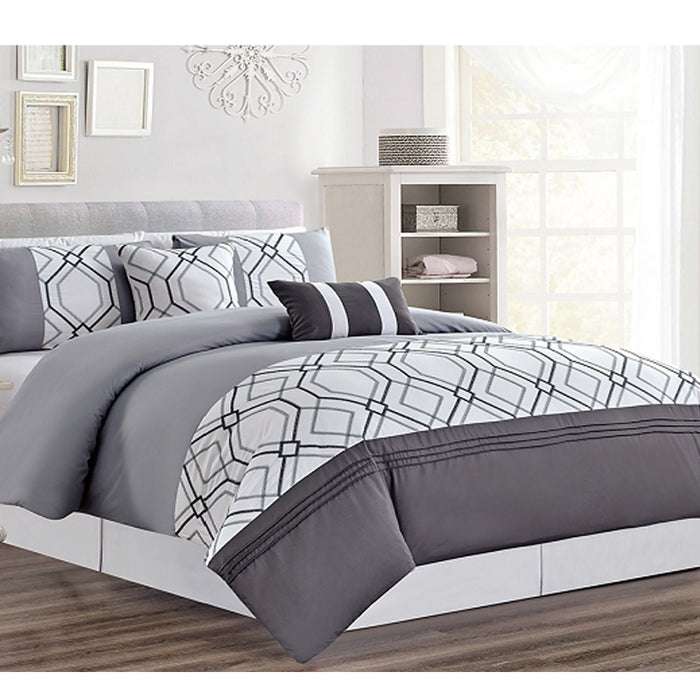 Barclay - Ensemble de housse de couette de luxe 5 pièces